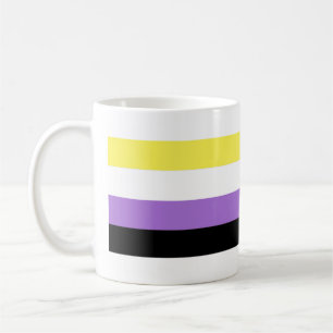Nonbinary Pride Flag Coffee Mug