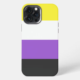 Nonbinary Pride Flag iPhone 13 Pro Max Case