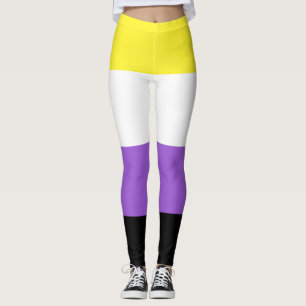 Nonbinary Pride Flag Leggings