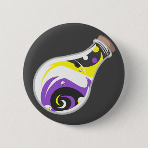 Nonbinary Pride Potion Button