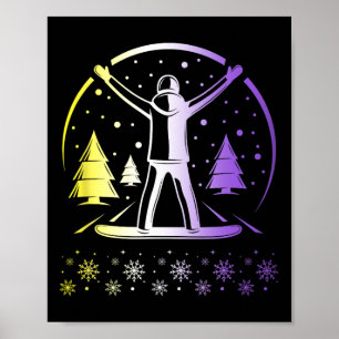 Nonbinary Pride Subtle Lgbtq En  Poster