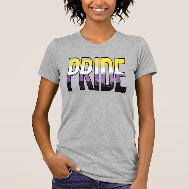 Nonbinary Pride T-Shirt (Front)