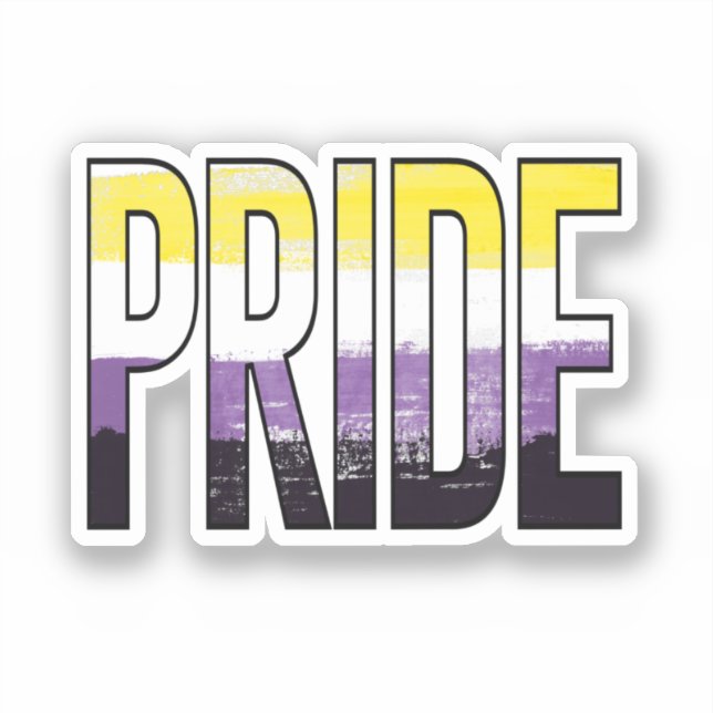 Nonbinary Pride Word (Front)
