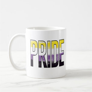 Nonbinary Pride Word Coffee Mug