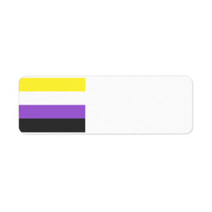nonbinary return address label