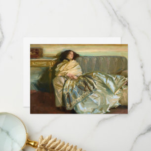 Nonchaloir, Repose by John Singer Sargent Thank You Card