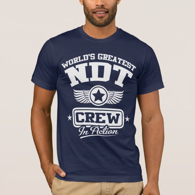 Nondestructive Testing (NDT) Crew T-Shirt (Front)