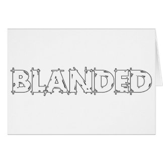 None Brand Blanded Slogan
