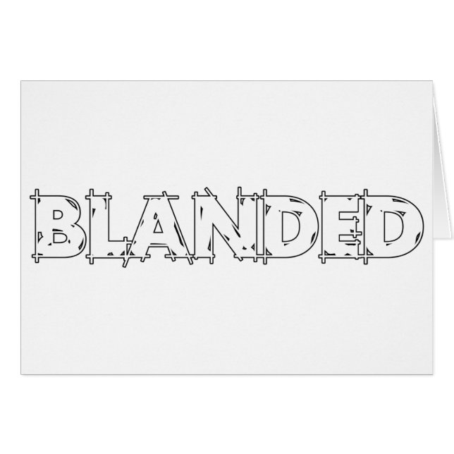 None Brand Blanded Slogan (Front Horizontal)