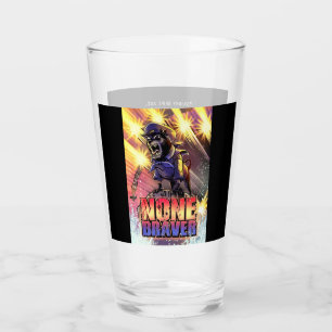 None Braver Beer Glass
