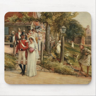 None But The Brave Deserve The Fair' Mouse Pad