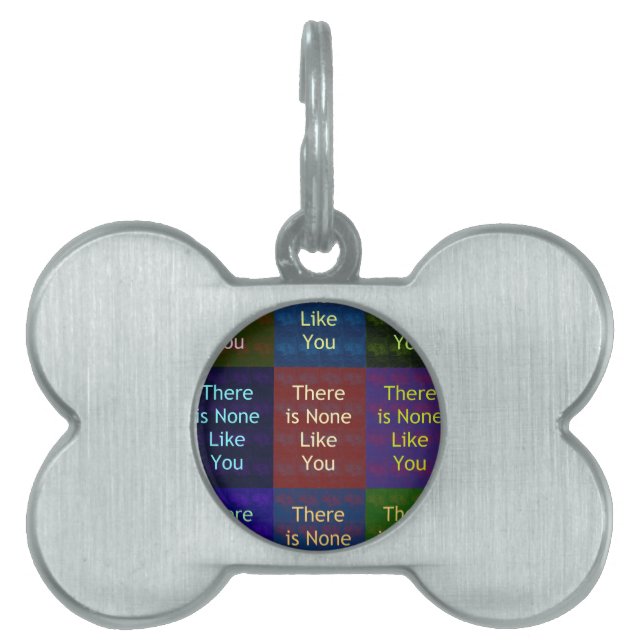 None Like You Pet Name Tag (Front)