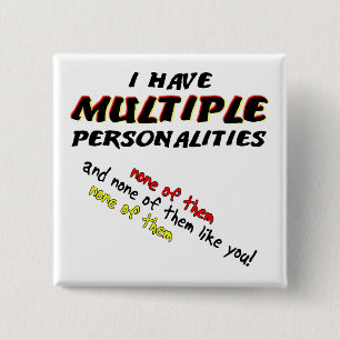 None Of Them Like You Button Badge Pin