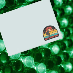 None Of Your Beeswax Bigfoot Middle Finger Post-it Notes