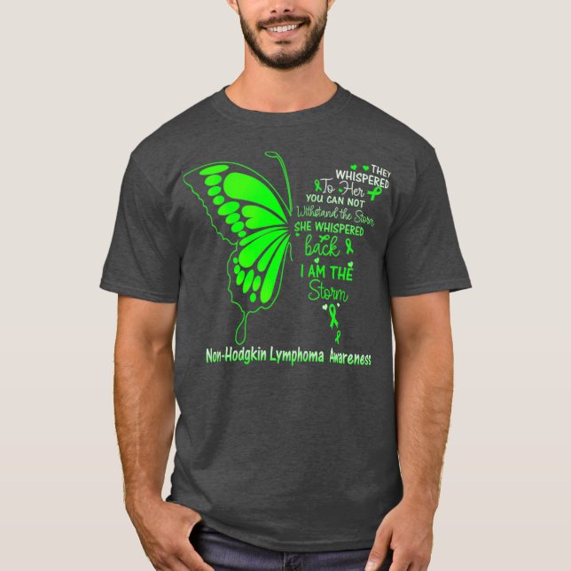 NonHodgkin Lymphoma I am the Storm T-Shirt (Front)