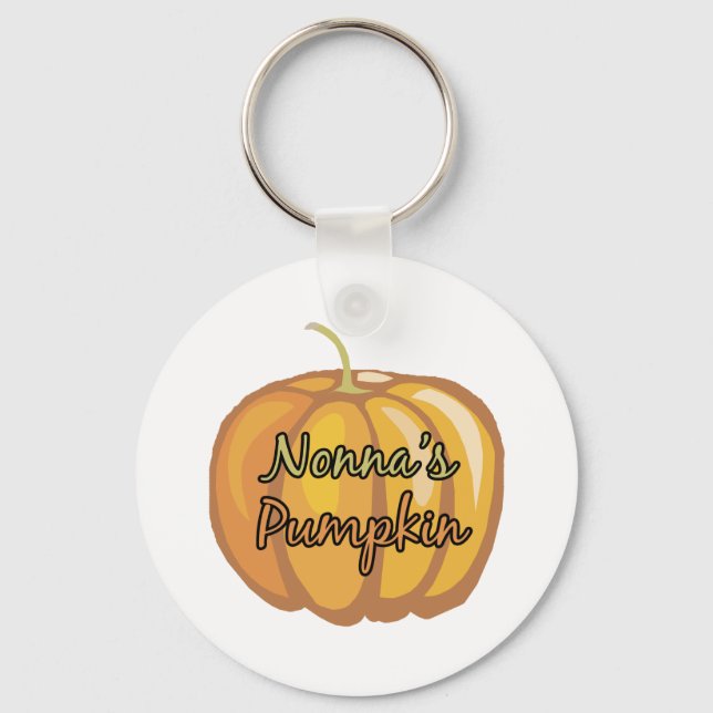 Nonna's Pumpkin Key Ring (Front)