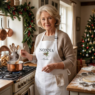 Nonna Apron - Custom Name Personalised Kitchen