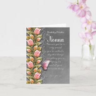 Nonna Birthday Greeting Card