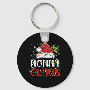 Nonna Claus Christmas Santa Matching Family Xmas P Key Ring
