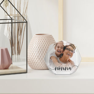 Nonna Grandma Script Overlay Photo Block