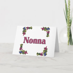 Nonna (Italian Grandmother) Holiday Card