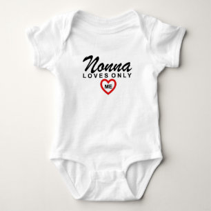 Nonna Loves Me Customize Baby Bodysuit