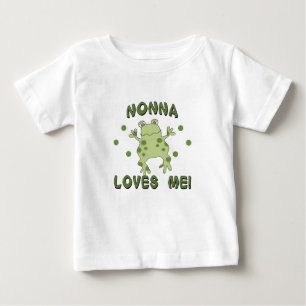Nonna Loves Me Frog Baby T-Shirt