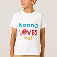 Nonna Loves Me T-shirts and Gifts