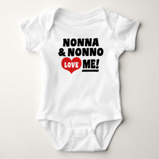 Nonna & Nonno Love Me Baby Bodysuit