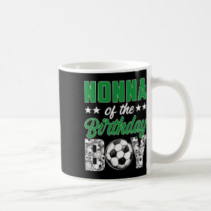 Nonna Of The Birthday Boy Soccer Family Matching  Coffee Mug