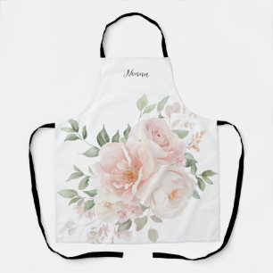 Nonna Pink Floral  Apron