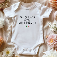 Nonna’s Little Meatball | Cute Italian