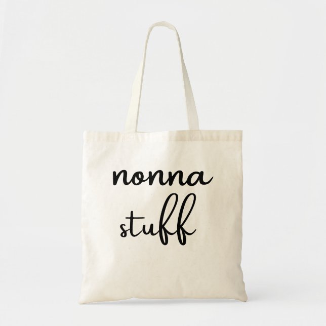Nonna Tote,Nonna Totebag,Mothers Day Gift,Personal Tote Bag (Front)