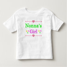 Nonna's Girl toddler t-shirt