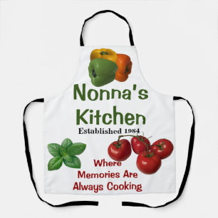 Nonna's Kitchen Apron
