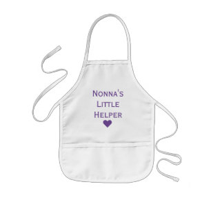 Nonna's Little Helper Grandkids Kids Apron