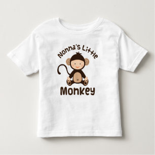 Nonnas Little Monkey Toddler T-Shirt