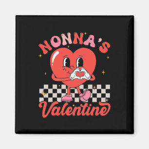Nonna's Valentine Happy Valentines Day Boy Girl Ki Magnet