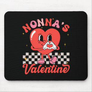 Nonna's Valentine Happy Valentines Day Boy Girl Ki Mouse Pad