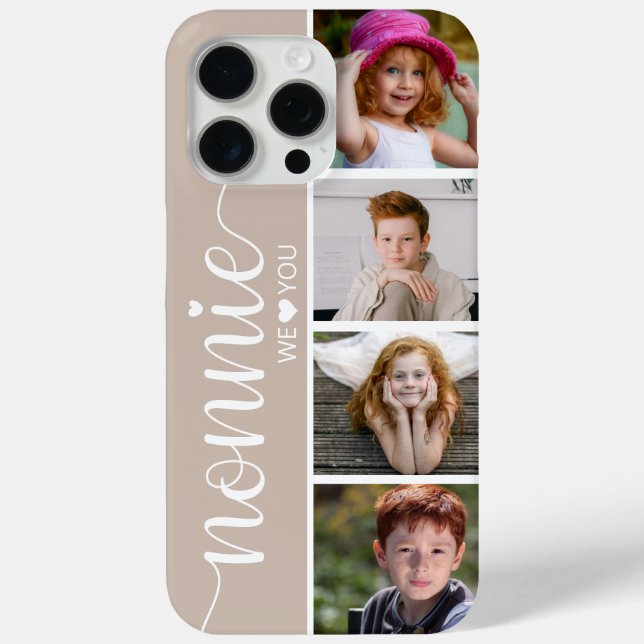 Nonnie 4 Photo Case-Mate iPhone Case (Back)