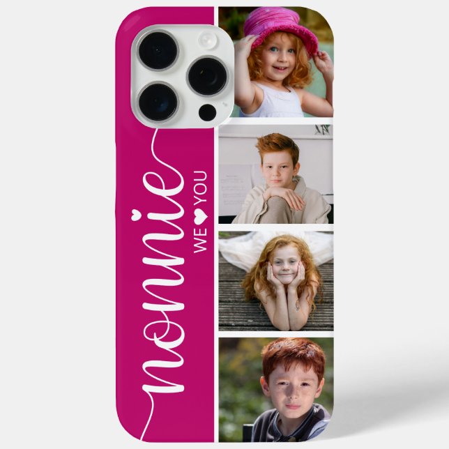 Nonnie 4 Photo Case-Mate iPhone Case (Back)