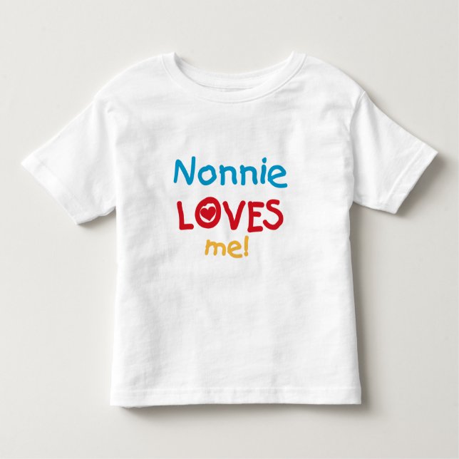 Nonnie Loves Me Tshirts and Gifts (Front)