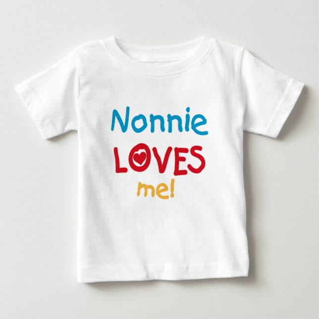 Nonnie Loves Me Tshirts and Gifts (Front)