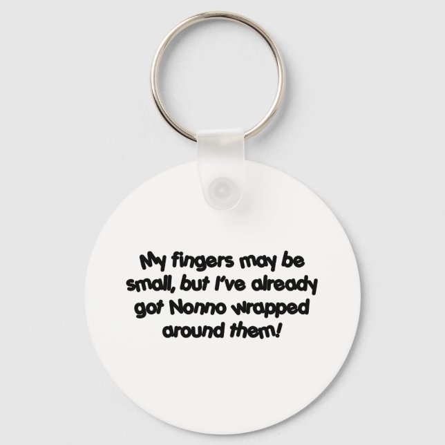 Nonno's Wrapped! Key Ring (Front)