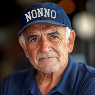 Nonno Athletic Arch Embroidered Hat