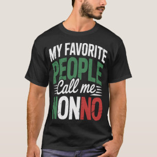 Nonno Birthday Italian Grandpa Father'S Day  T-Shirt