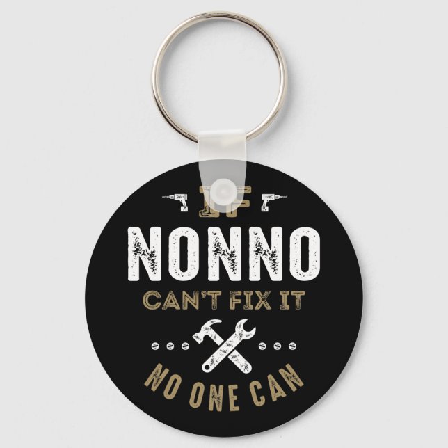 Nonno Can Fix It Key Ring (Front)