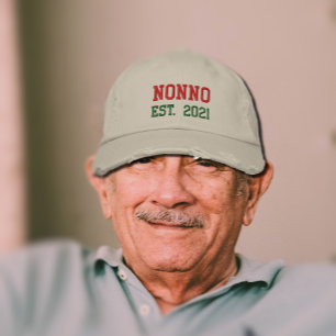 Nonno - est.2021 Embroidered Baseball Cap