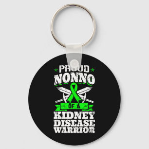 Nonno Of A Kidney Disease Warrior Awareness Grandp Key Ring