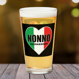 Nonno Personalised Glass Tumbler